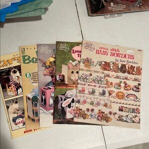 Cross Stitch Pattern Book Set